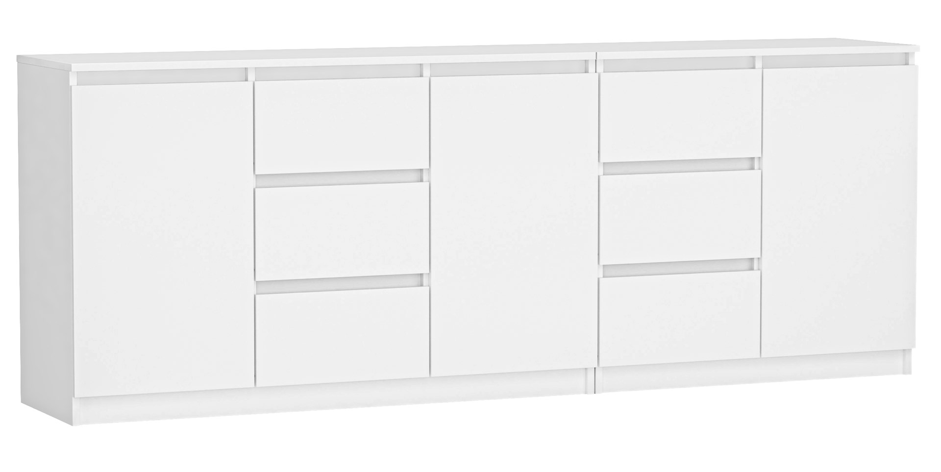 Komoda COSTA 1D3S+2D3S biały — zdjęcie 1 z 4