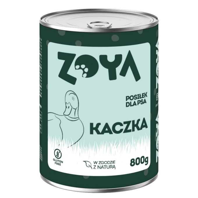 ZOYA Kaczka - 800g Karma Mokra dla Psów