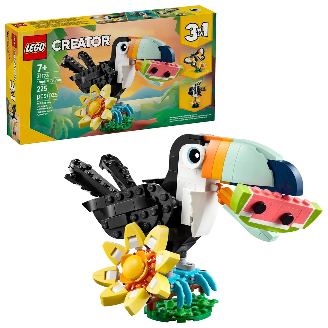 LEGO Creator 3w1 - Tropikalny tukan — zdjęcie 1 z 8