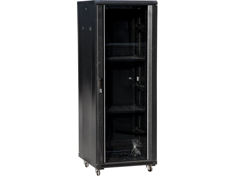 Szafa stojaca A-LAN SS-42U-600-800-01-C, 42U, czarna