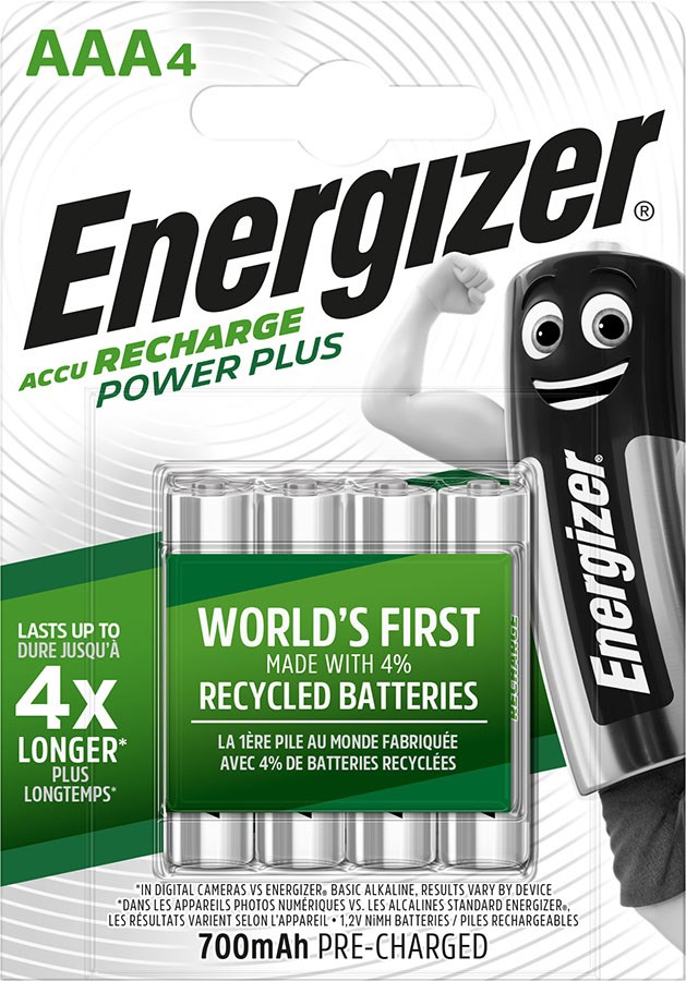 Energizer Power Plus AAA HR3/4 700mAh, Akumulatory — zdjęcie 1 z 2
