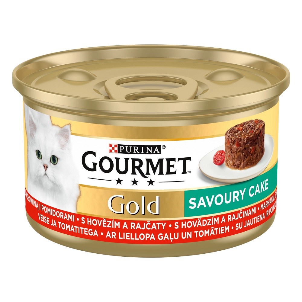 Gourmet Gold Savoury Cake wołowina 85 g — zdjęcie 1 z 8