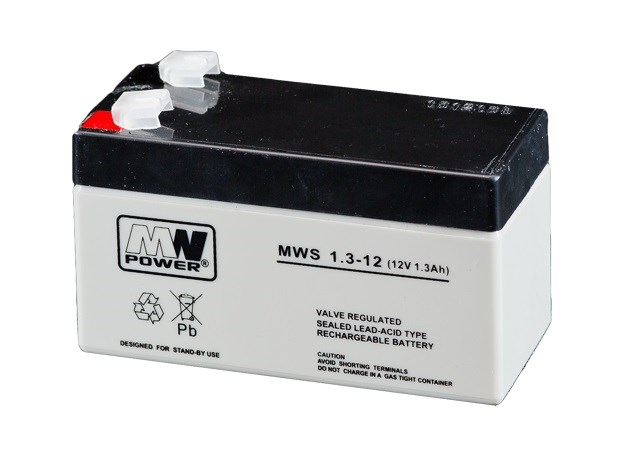 Akumulator MPL MWS 1.3-12 AGM 12V/1,3Ah