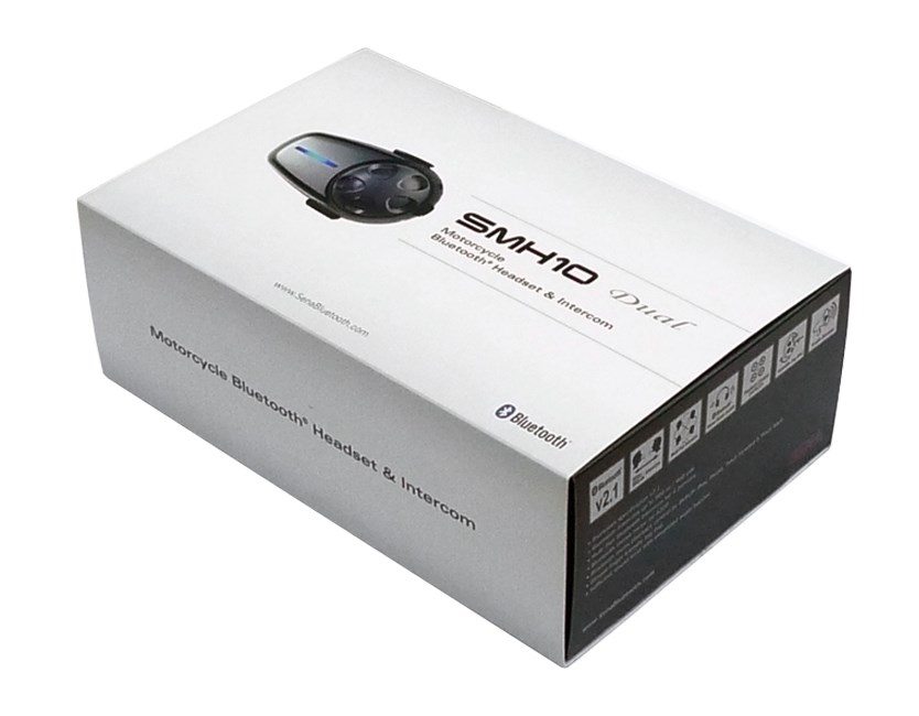 Interkom Sena SMH10D-10 Bluetooth 3.0 900M, 2 kaski — zdjęcie 1 z 8
