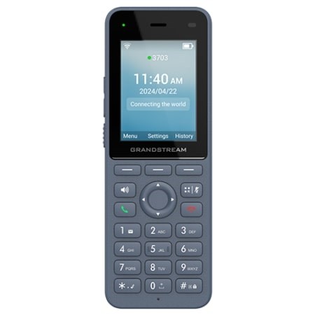 Grandstream WP 826 WIFI Telefon VoIP Antracytowy — zdjęcie 1 z 4
