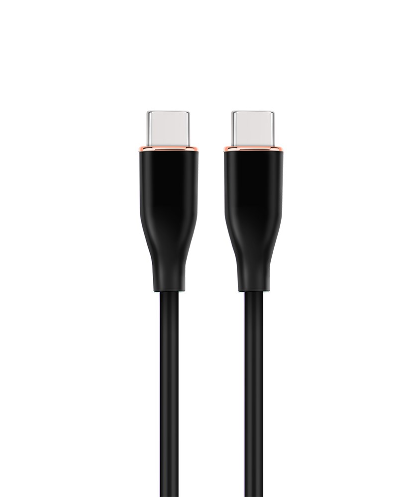 GEMBIRD KABEL USB TYP-C 60W PD, 1.5M CZARNY — zdjęcie 1 z 2