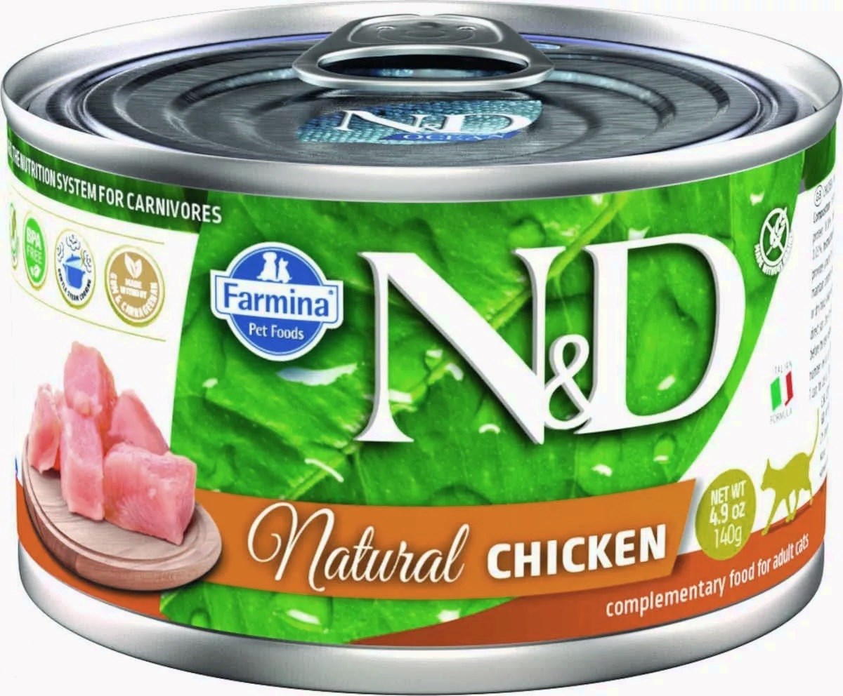 FARMINA N&D Cat Natural Kurczak 140g — zdjęcie 1 z 2