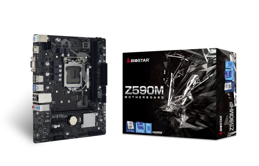 Płyta główna BIOSTAR Z590MHP Socket-1200 — zdjęcie 1 z 4