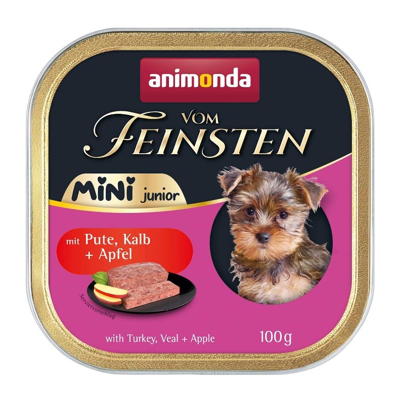 ANIMONDA Vom Feinsten Mini Junior Turkey 100g