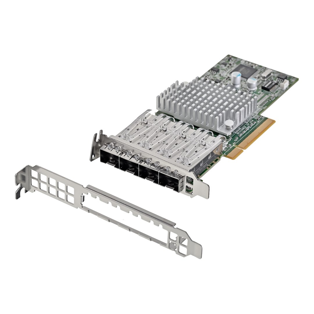 KARTA SIECIOWA SERWEROWA SUPERMICRO AOC-STG-I4S — zdjęcie 1 z 3