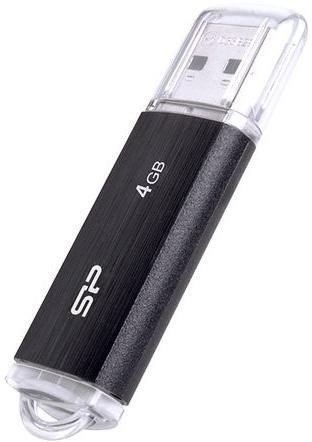 Pendrive Silicon Power Ultima U02 4GB, kolor czarny