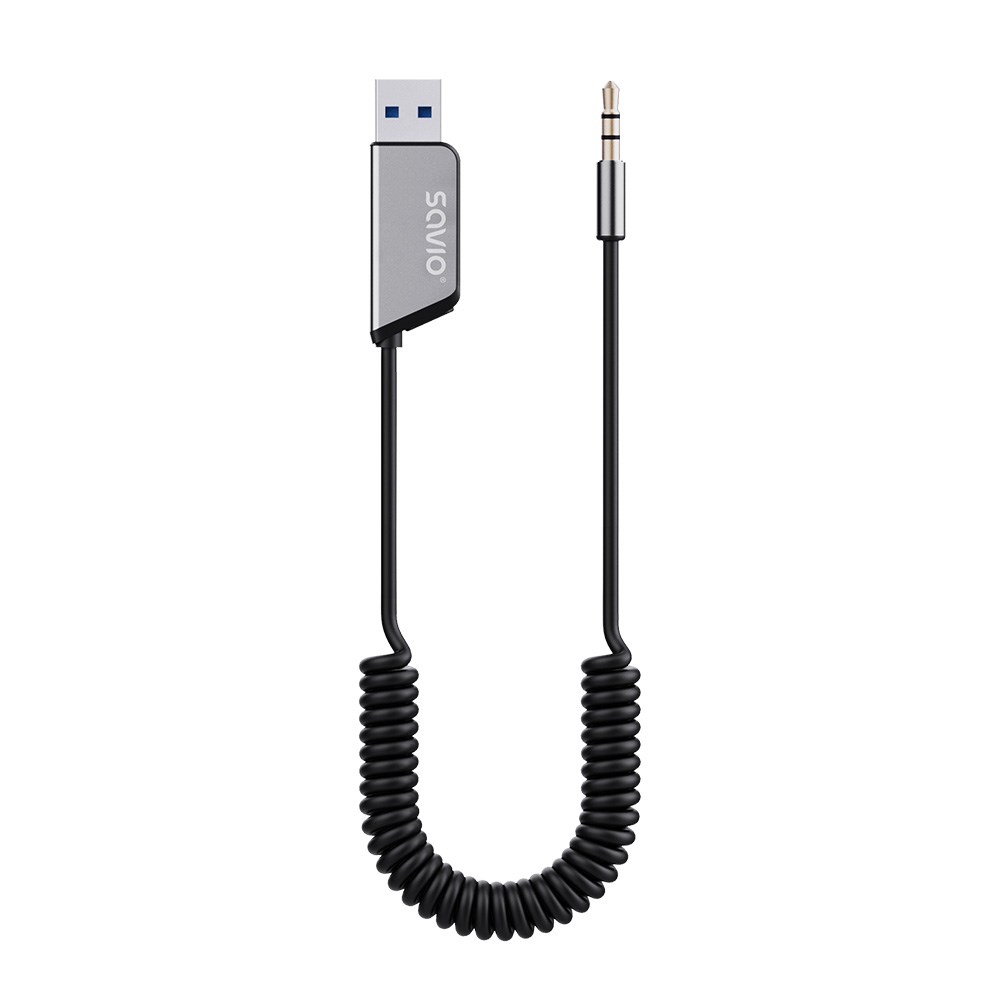 SAVIO TR-16 Transmiter AUX, USB, Bluetooth 5.3 — zdjęcie 1 z 8