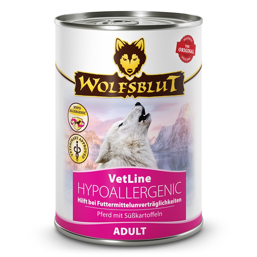 WOLFSBLUT VetLine Hypoallergenic 395g - Sucha Karm — zdjęcie 1 z 2