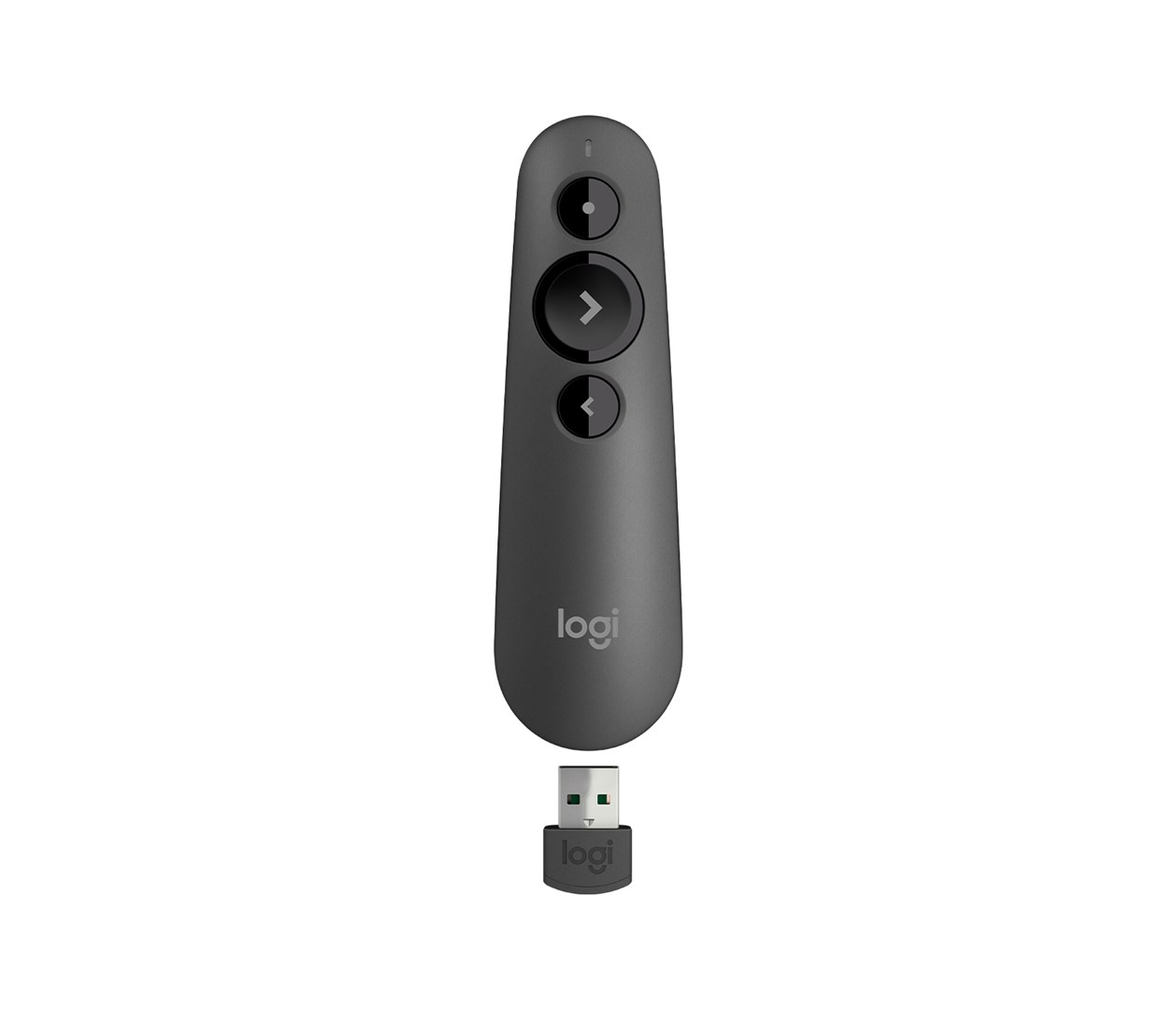 Prezenter Logitech R500 Graphite - Czerwony Laser — zdjęcie 1 z 4