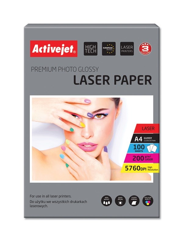 Activejet AP4-200G100L Papier fotograficzny A4 100 szt