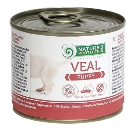 Nature's Protection Puppy Veal 200g dla Psa Junior