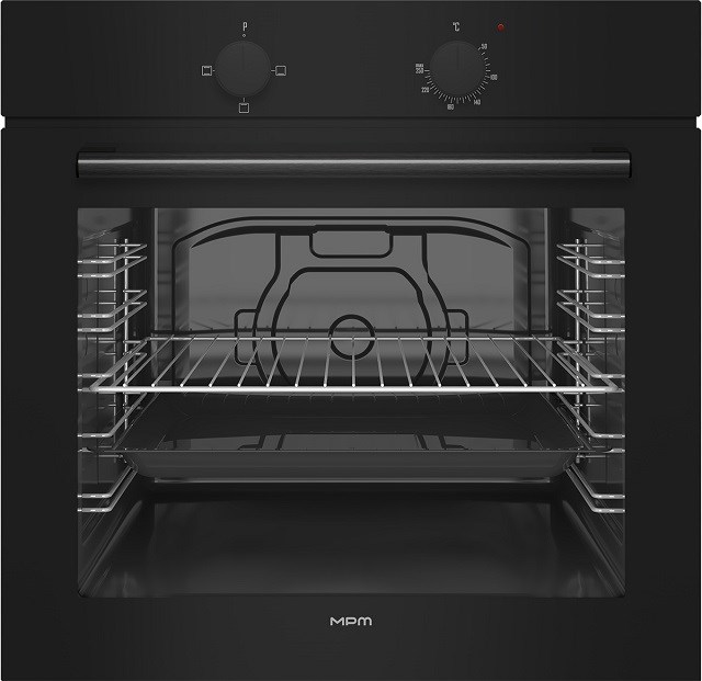 Piekarnik elektryczny do zabudowy MPM-63-BO-28 czarny 60 cm, SteamClean