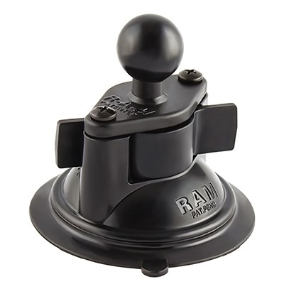 RAM® Twist-Lock™ Przyssawka Czarna Do Szyby — zdjęcie 1 z 8