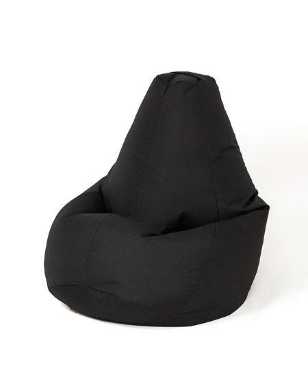 Pufa worek sako GRUSZA czarny XL