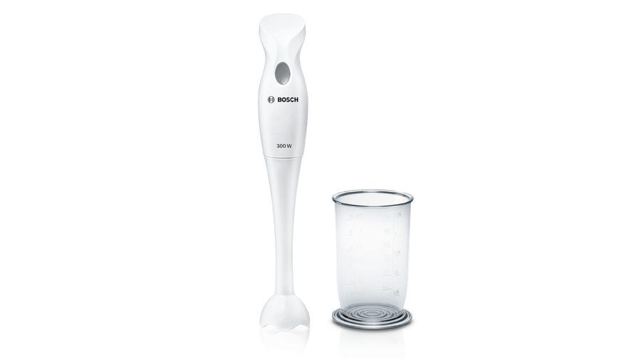 Blender ręczny BOSCH MSM 6B150, 400W, biały — zdjęcie 1 z 8