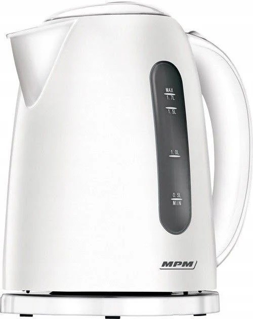 Czajnik bezprzewodowy MPM MCZ-85, 1,7 l, biały, 2200 W, wymienny filtr