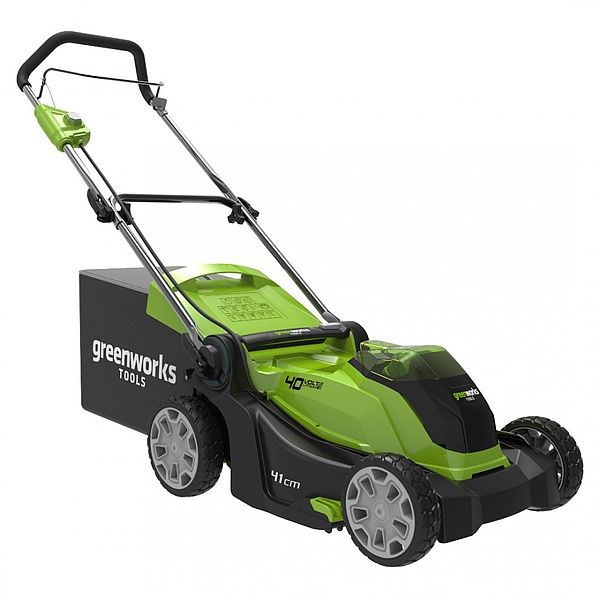 40V Kosiarka 41cm GREENWORKS G40LM41K4 - Zestaw — zdjęcie 1 z 4