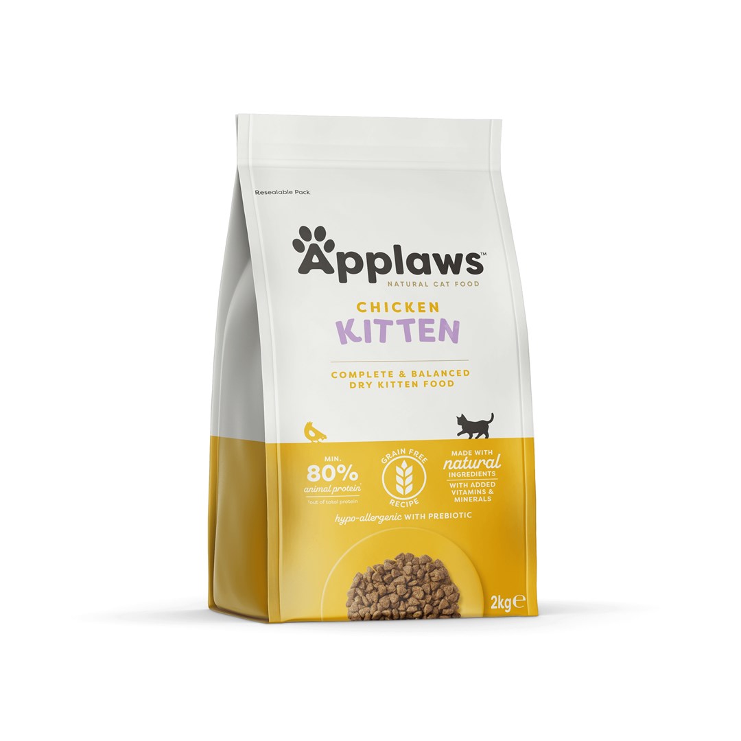APPLAWS CAT Kitten Kurczak - 2kg Sucha Karma — zdjęcie 1 z 2