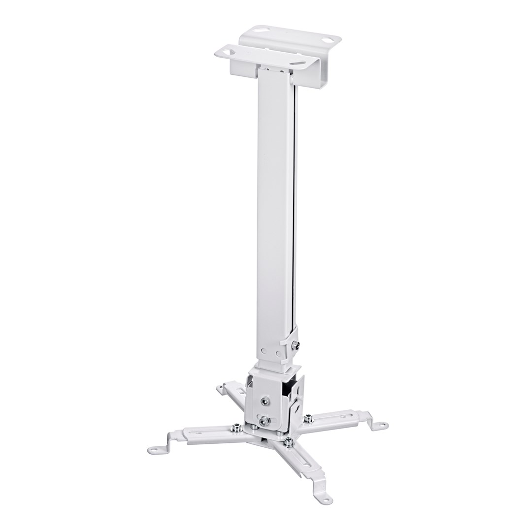 Uchwyt sufitowy AVTEK EASYMOUNT 430-650mm, 10kg, biały — zdjęcie 1 z 3