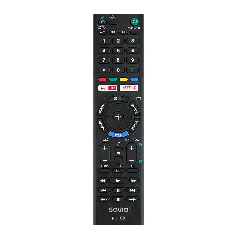 Pilot SAVIO RC-08 dla telewizorów — zdjęcie 1 z 3