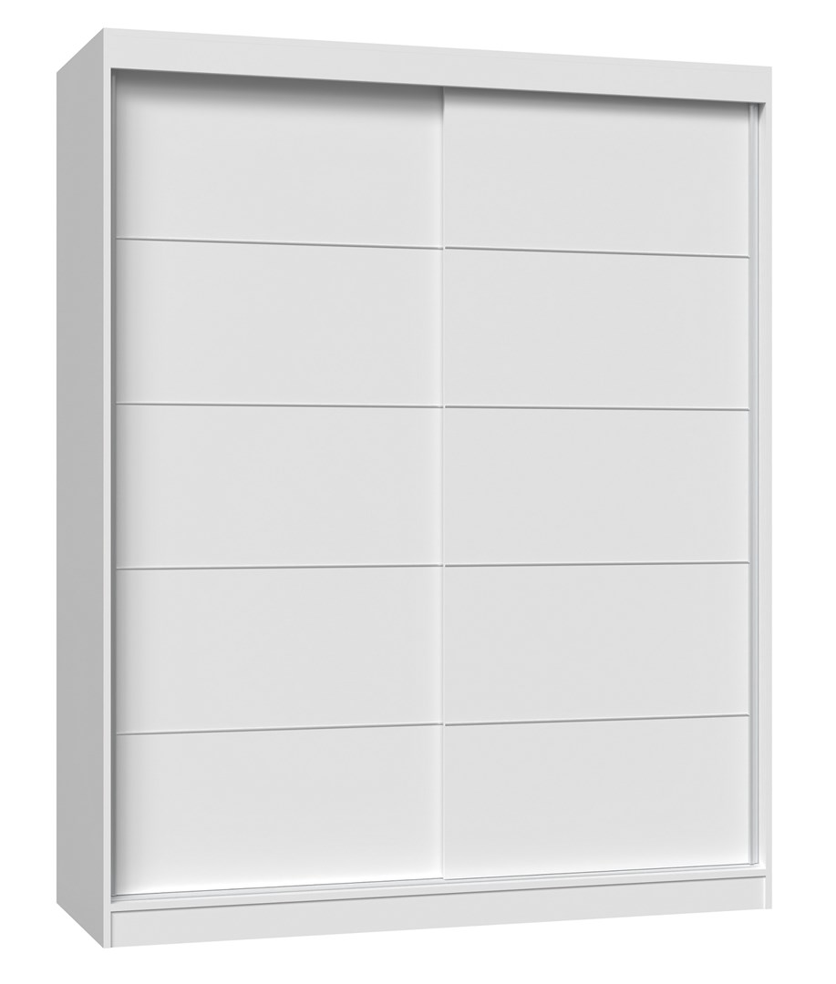 Szafa IGA 160x61xH200 biel z drzwiami przesuwnymi — zdjęcie 1 z 2