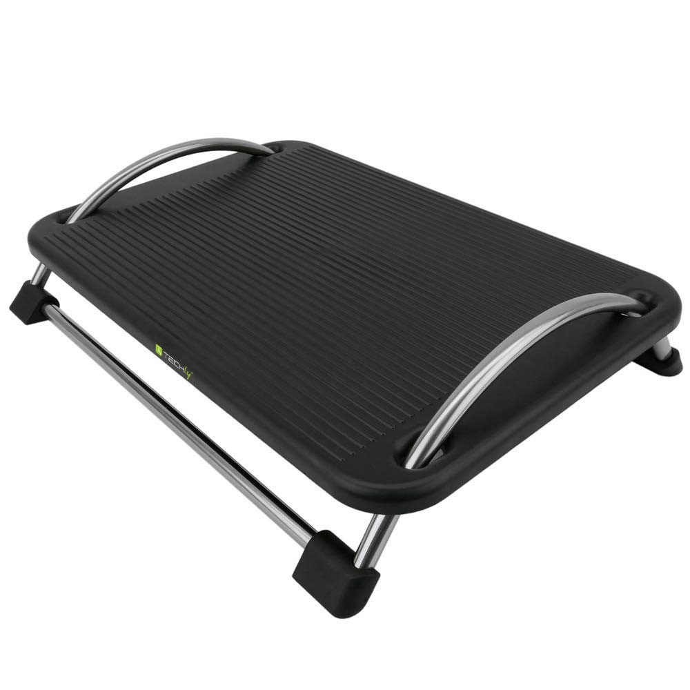 TECHLY Podnóżek Ergonomiczny Regulowany ICA-FR 13, Czarny — zdjęcie 1 z 8