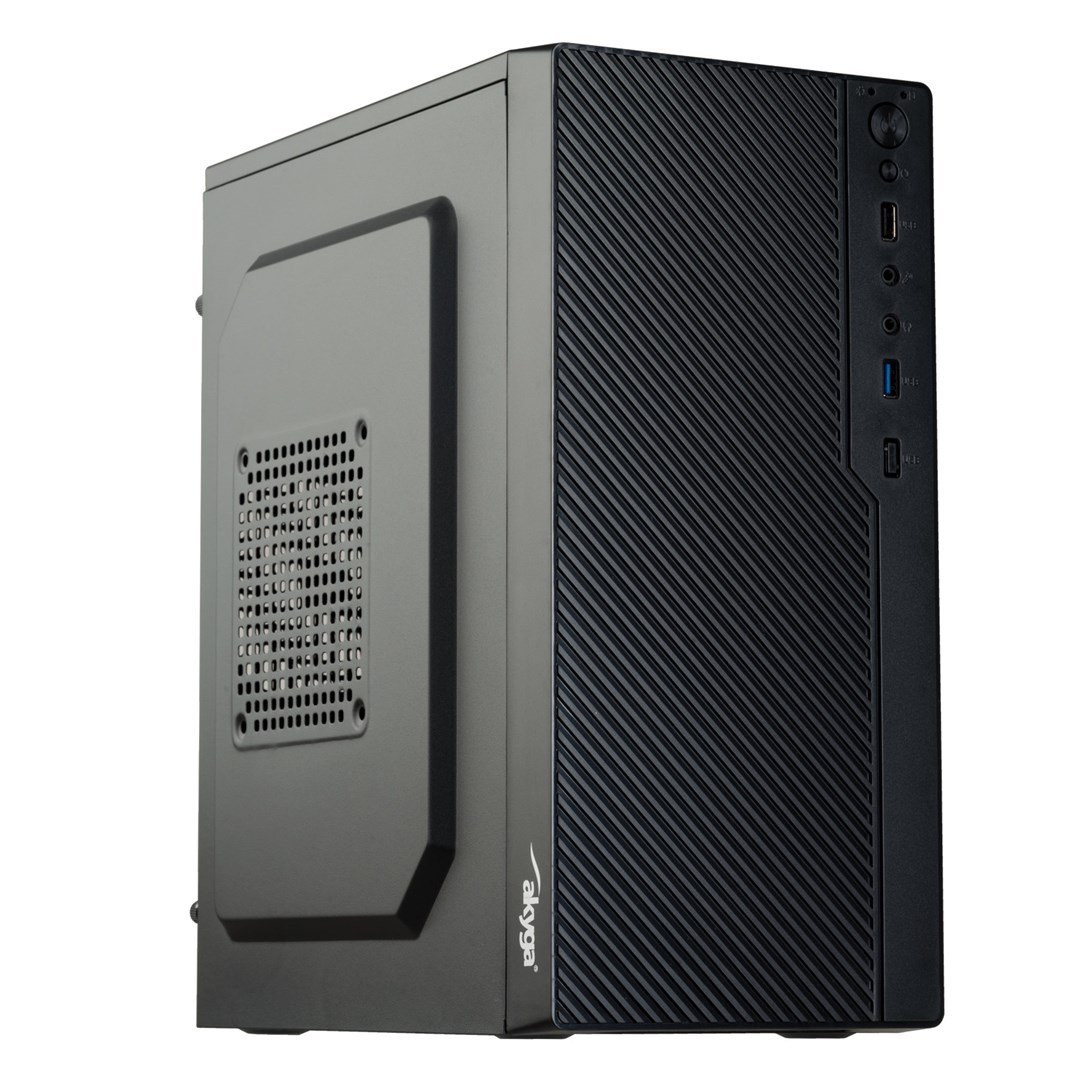 AKYGA OBUDOWA MICRO ATX 1X USB 3.0 AK36BK — zdjęcie 1 z 8