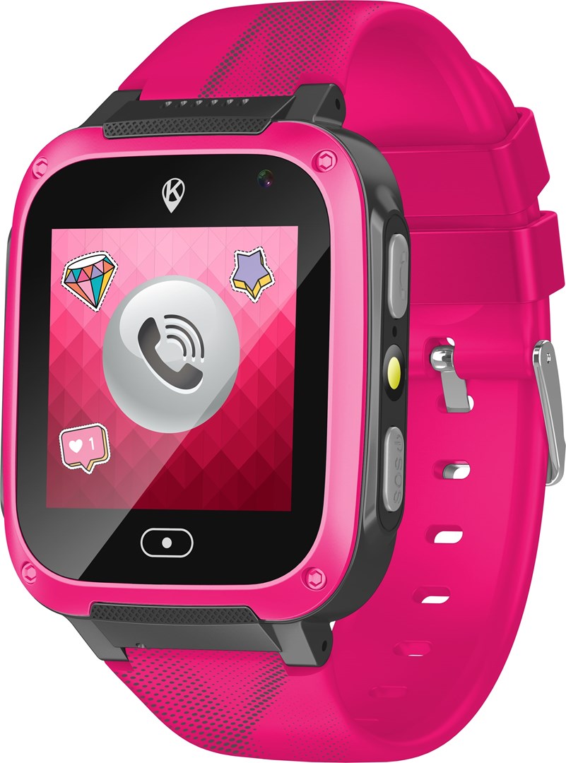 Smartwatch dla dziecka KiDiZ Basic różowy — zdjęcie 1 z 4