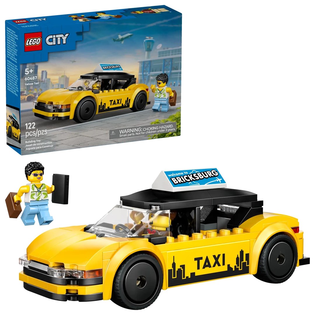 LEGO City 60487 - Żółta taksówka — zdjęcie 1 z 8