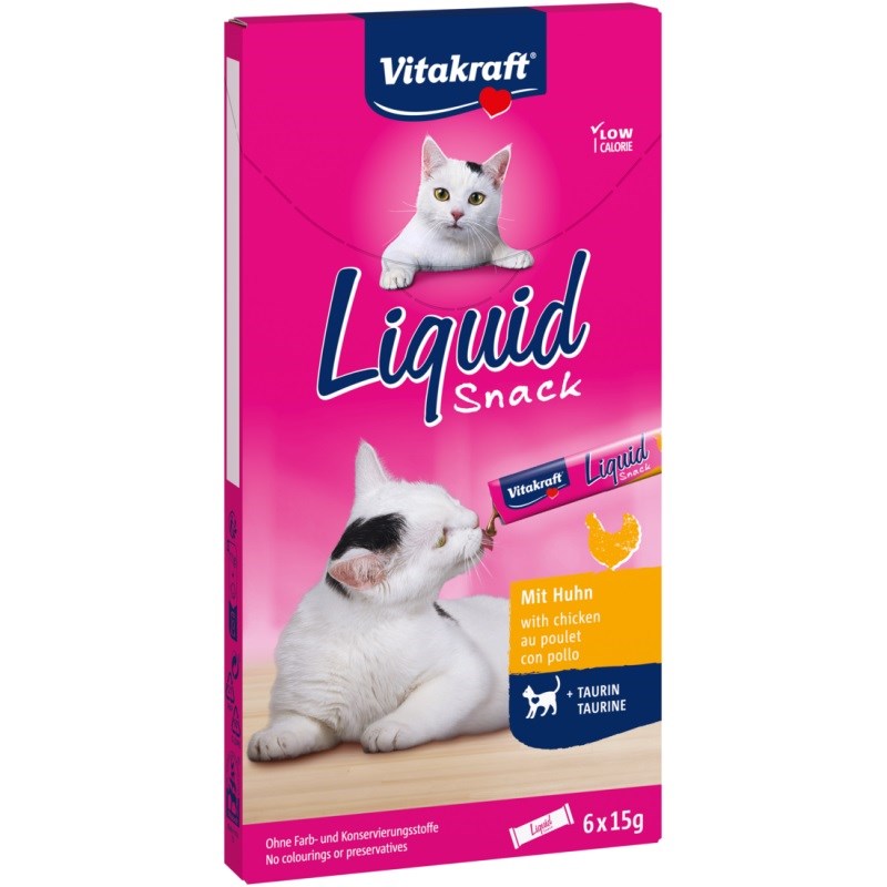 VITAKRAFT Cat Liquid Snack - 6 szt. — zdjęcie 1 z 3
