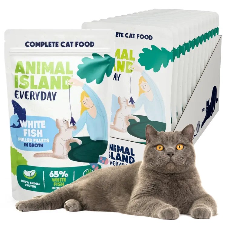 ANIMAL ISLAND Biała ryba w filecie - 12x85g — zdjęcie 1 z 2