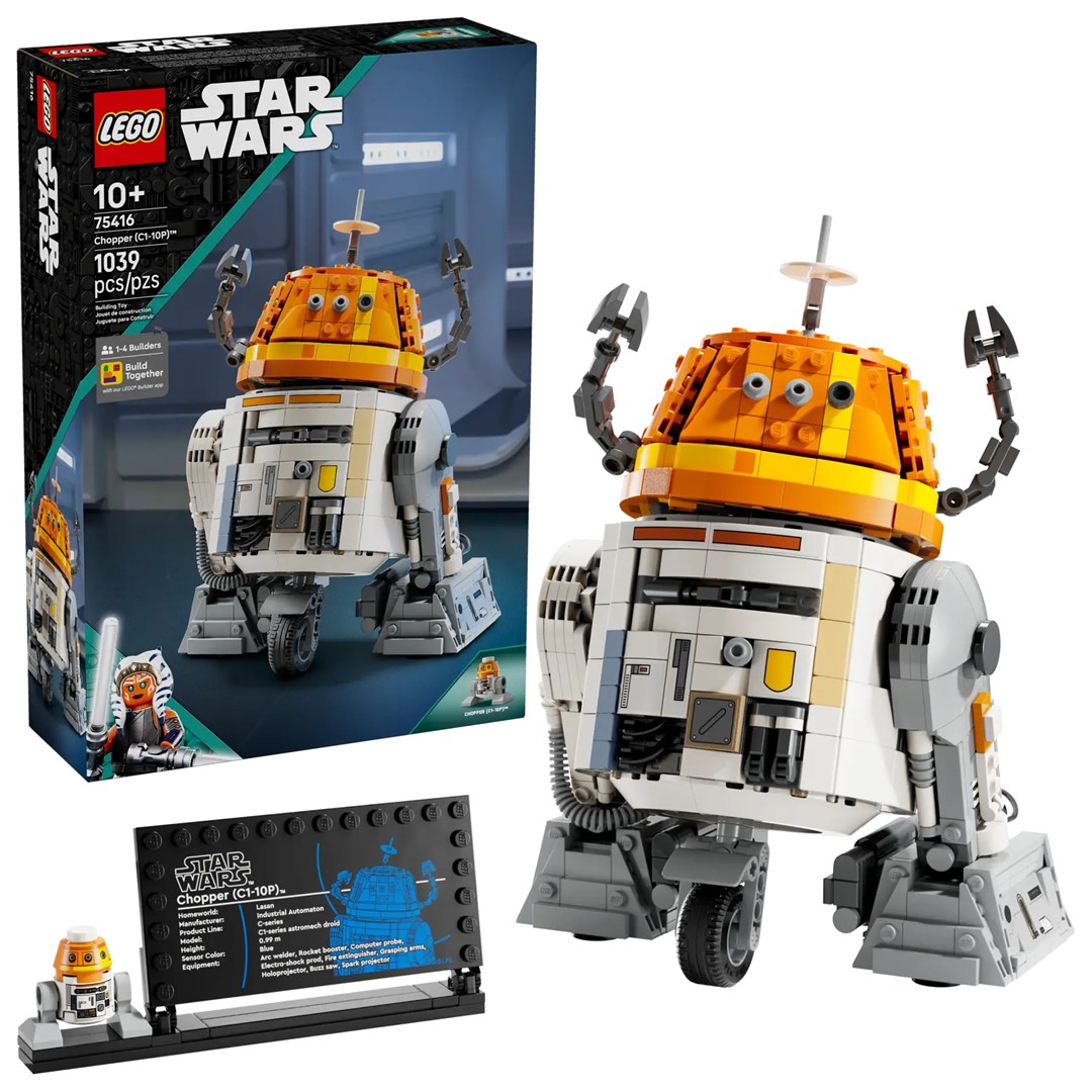 LEGO Star Wars Chopper (C1-10P) 1039 Elementów — zdjęcie 1 z 8