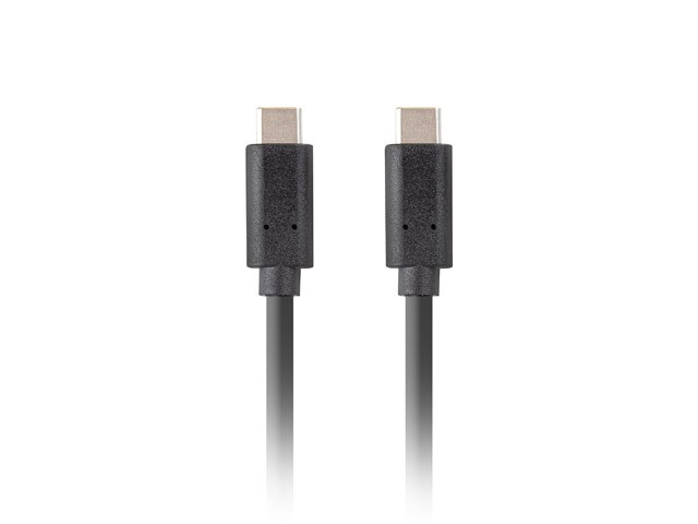 LANBERG KABEL USB-C M/M 3.2 GEN2 1M 10GB/S PD100W — zdjęcie 1 z 3