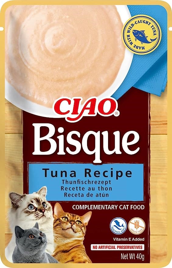 INABA CIAO Gęsta zupa z tuńczykiem 40g — zdjęcie 1 z 5