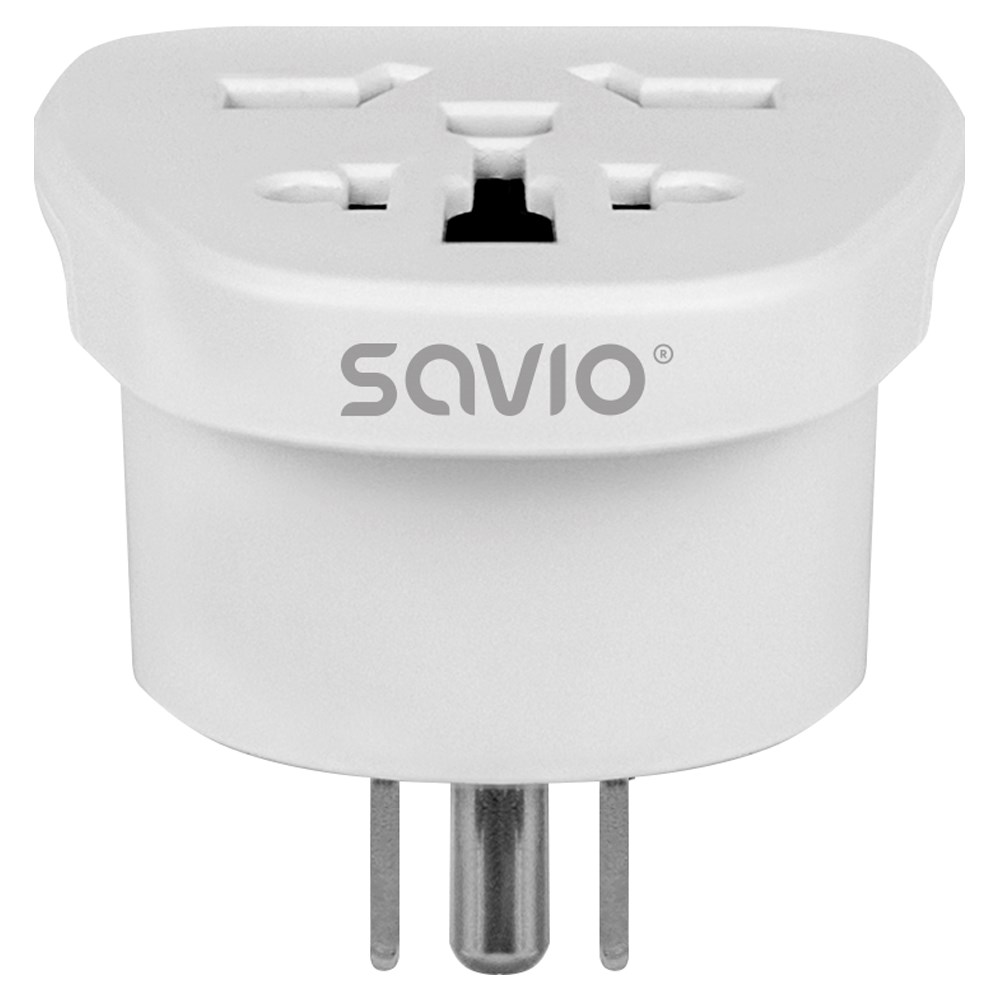 SAVIO ADAPTER PODRÓŻNY GNIAZDO GLOBALNE AP-07 — zdjęcie 1 z 5