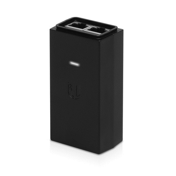Zasilacz poe UBIQUITI POE-24-12W Czarny — zdjęcie 1 z 3