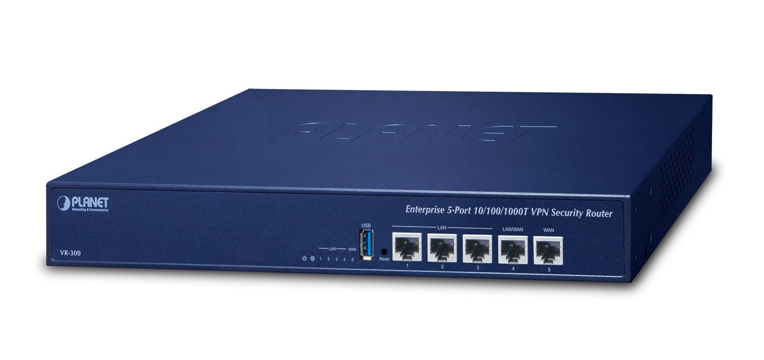 Router Planet VR-300 - Metalowy, Z Diodami LED