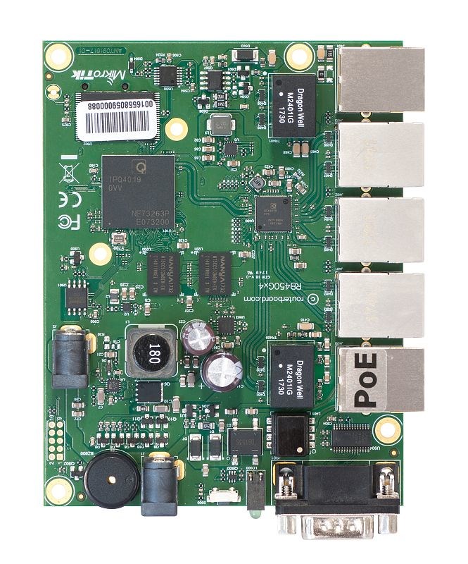 RouterBOARD Mikrotik RB450Gx4 - 1 GB Pamięci — zdjęcie 1 z 2