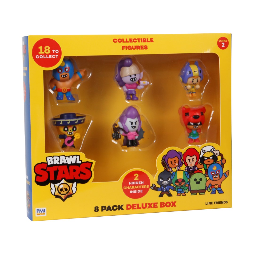 BRAWL STARS S2 FIGURES - 8 PACK DELUXE BOX — zdjęcie 1 z 7