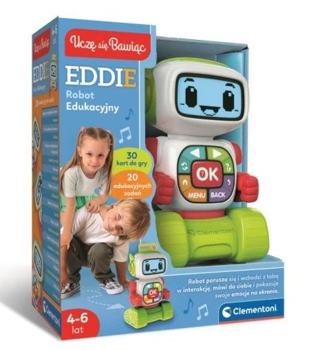 Clementoni EDUKACYJNY ROBOT EDDIE - Edukacyjny — zdjęcie 1 z 7