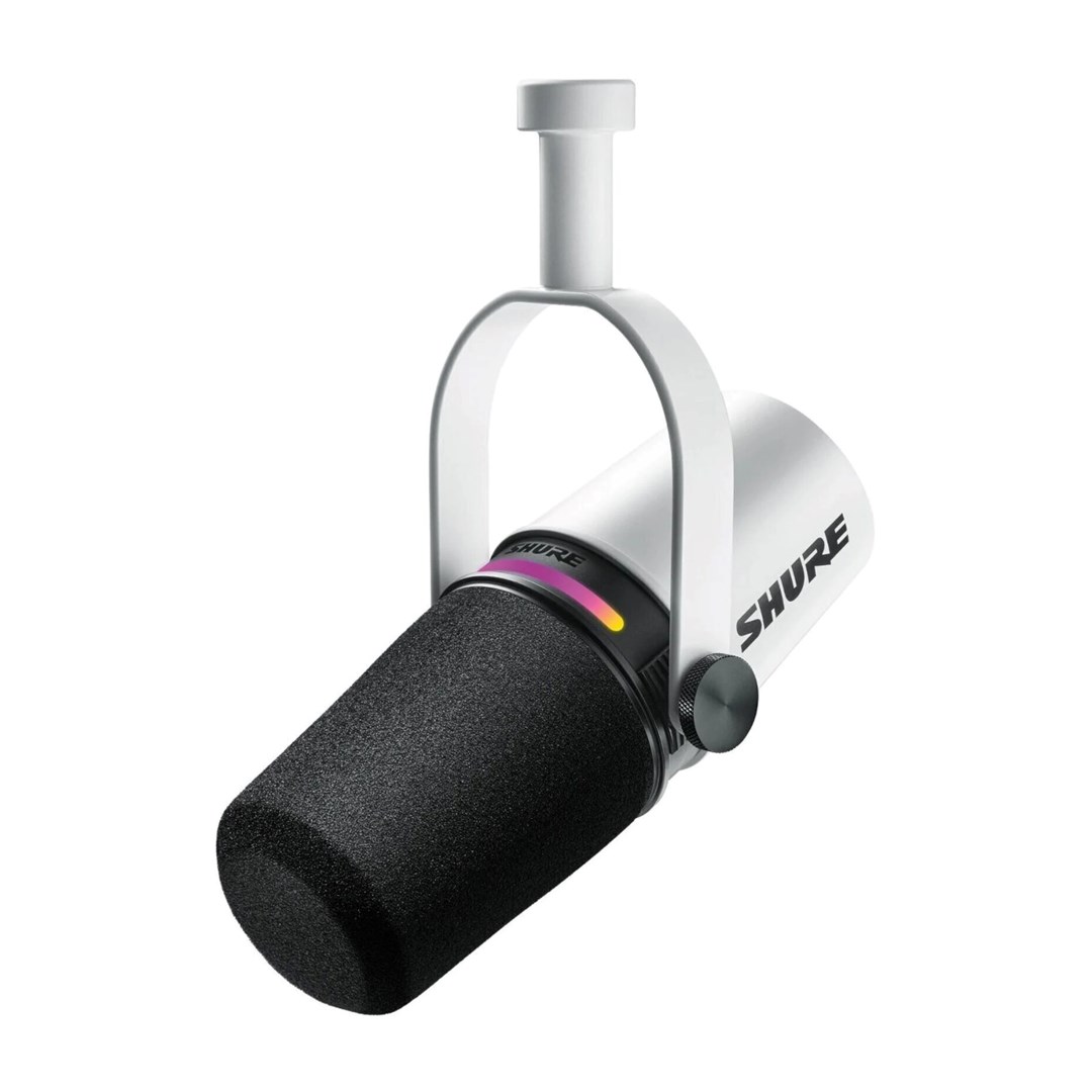 Shure MV7+-W - Mikrofon Lektorski/Wokalny Biały — zdjęcie 1 z 4
