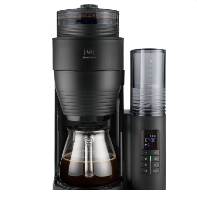 Ekspres przelewowy Melitta AROMAFRESH BLACK 1030-05, 1080W, 1,25l, 10 filiżanek — zdjęcie 1 z 5