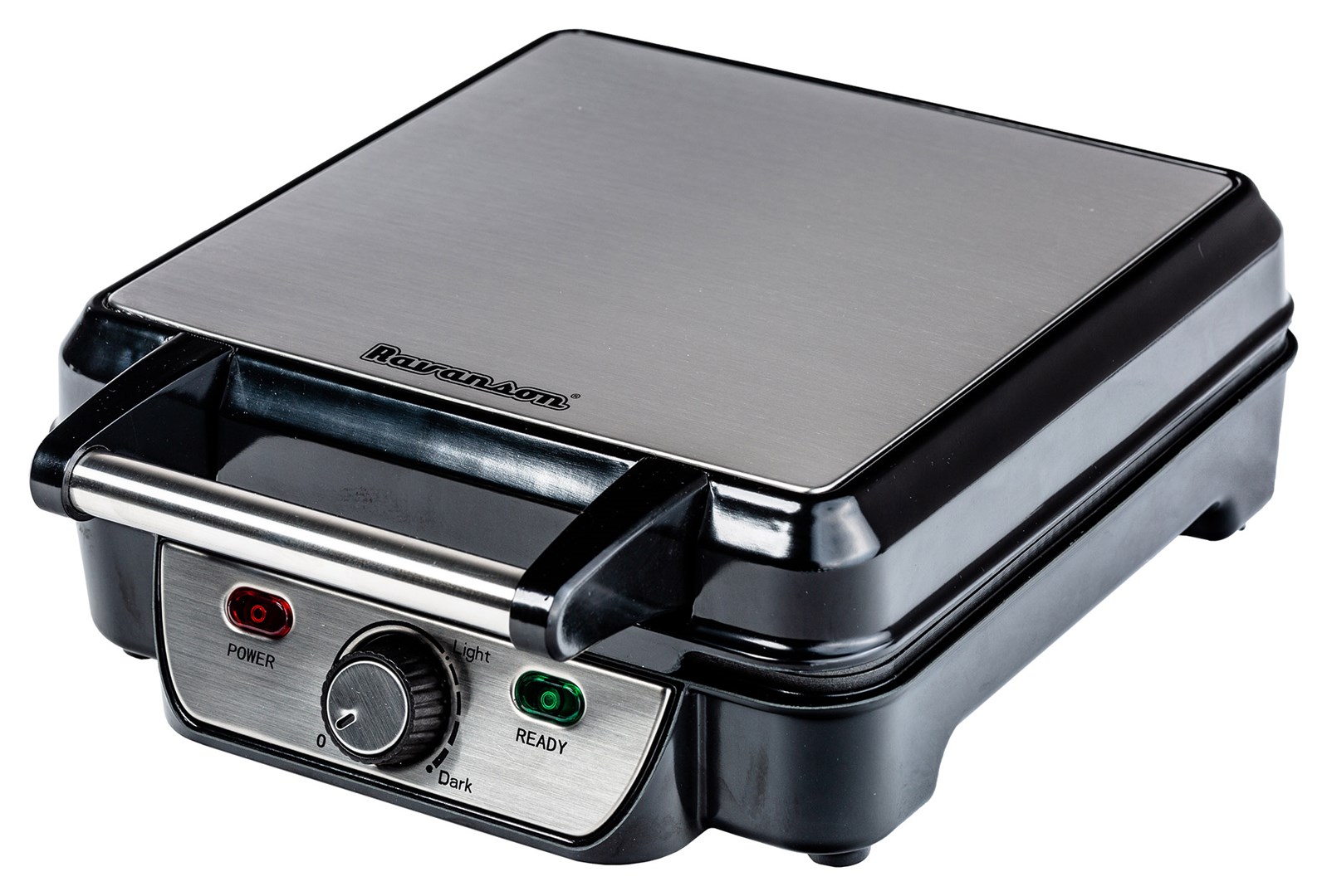 Gofrownica Ravanson GR-7030 (1100W; kolor inox) — zdjęcie 1 z 3