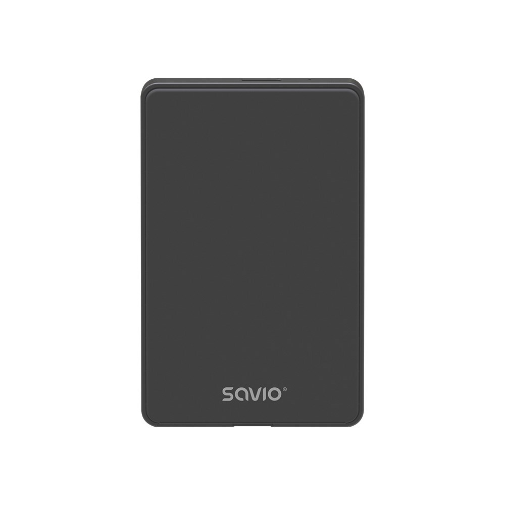 SAVIO AK-65 Obudowa HDD/SSD 2,5" USB 3.0 Czarna — zdjęcie 1 z 8