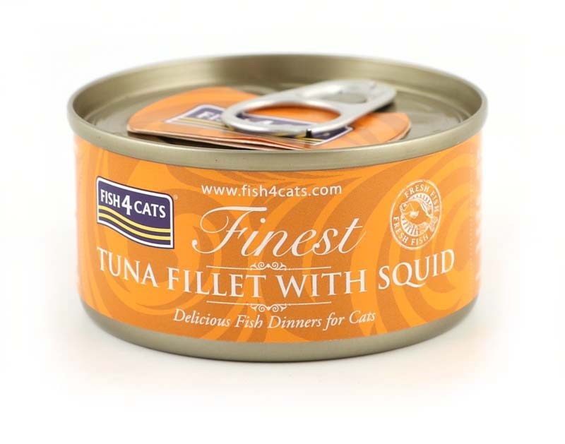 Fish4Cats Finest filet Tuńczyk z Kałamarnicami 70g — zdjęcie 1 z 2